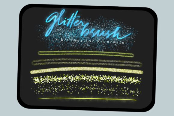 Download Procreate Brush - Glitter Brushes - Glitter brushes Collection