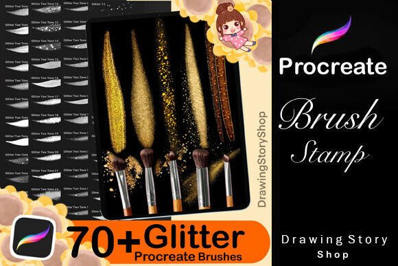 Download 70+ Procreate Glitter Brushes - Glitter brushes Collection