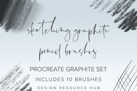 Download Graphite Sketch Pencil Procreate Brushes - Pencil procreate Collection