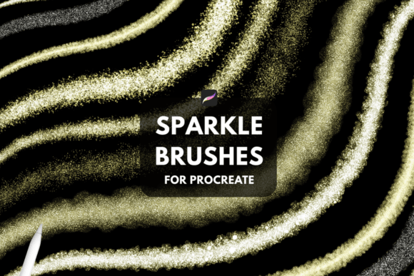 Download Sparkle Glitter Brushes for Procreate - Glitter brushes Collection