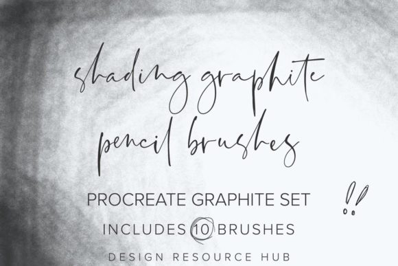 Download Graphite Shade Pencil Procreate Brushes - Pencil procreate Collection